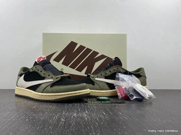 Cheap Husky 1 Low AJ1 Jordan x DM7866- TS Travis OG 3575 x Scott Original Air 1027